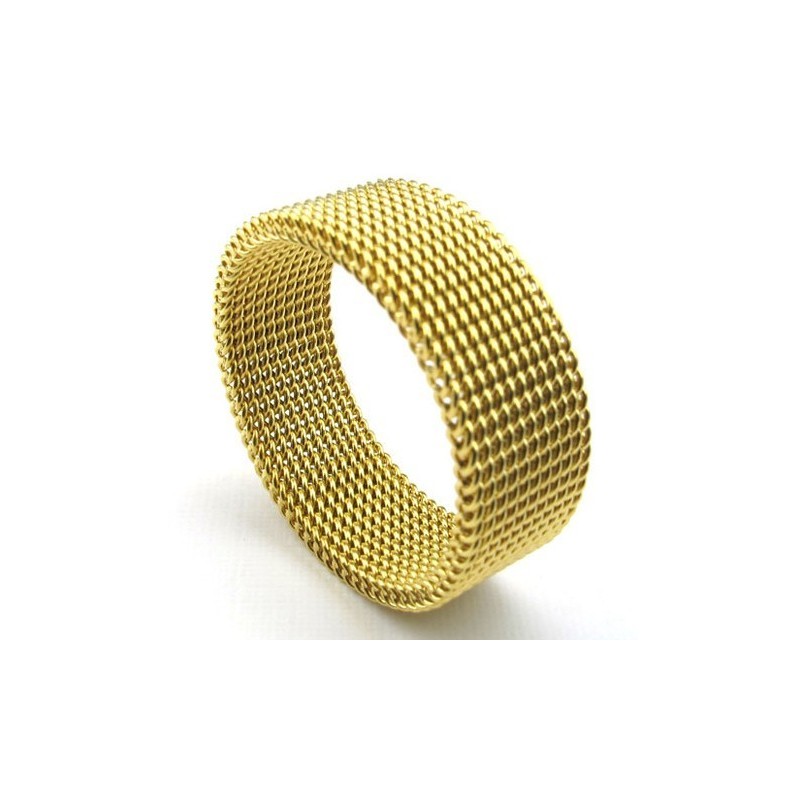 Κομψό Σχήμα Όμορφο Σε Χρώματα Δαχτυλίδι Τιτανίου Υψηλής Ποιότητας