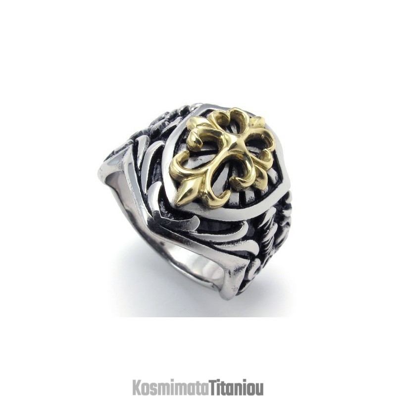 Μοντέρνα Μοτίβα, Λαμπερά Χρώματα, Δαχτυλίδι Τιτανίου Ανώτερης Ποιότητας