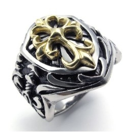 Μοντέρνα Μοτίβα, Λαμπερά Χρώματα, Δαχτυλίδι Τιτανίου Ανώτερης Ποιότητας