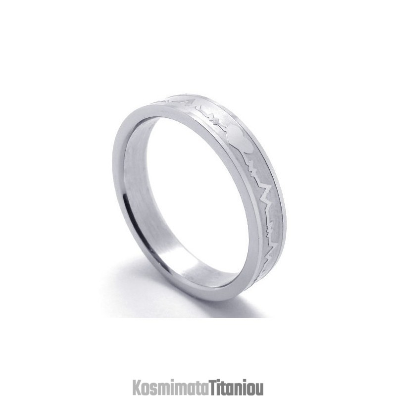 Elegant Shape Color Brilliance Ο Βασιλιάς Της Ποιότητας Δαχτυλίδι Τιτανίου Elegant Shape Color Brilliance Ο Βασιλιάς Της Ποιότητας Δαχτυλίδι Τιτανίου