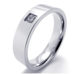 Elegant Shape Color Brilliance Γνωστό Για Το Δαχτυλίδι Τιτανίου Εξαιρετικής Ποιότητας