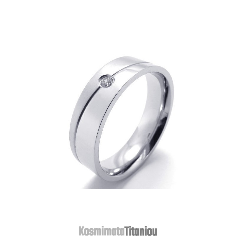 Δαχτυλίδι Τιτανίου Παγκόσμιας Φήμης Με Επαγγελματικό Σχεδιασμό Και Λαμπρότητα Χρωμάτων