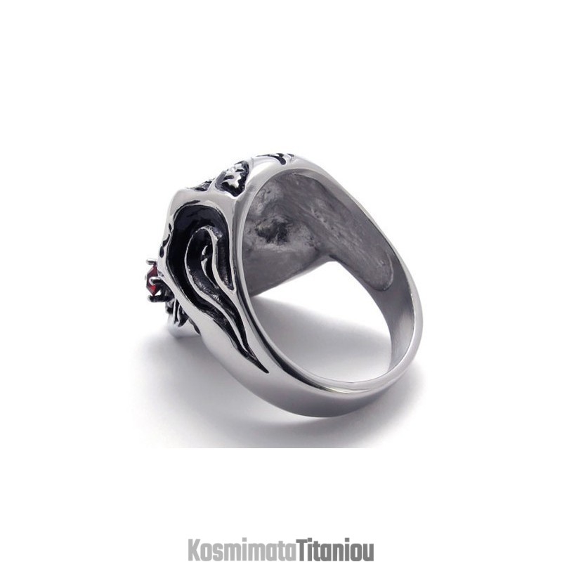 Δαχτυλίδι Τιτανίου Παγκόσμιας Φήμης Με Μοντέρνο Σχεδιασμό Και Λαμπρότητα Χρωμάτων