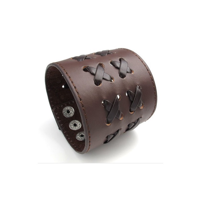 Βραχιόλι Από Δέρμα Τιτανίου Με Λεπτή Επεξεργασία Σε Λεπτές Αποχρώσεις, Αξιόπιστη Ποιότητα