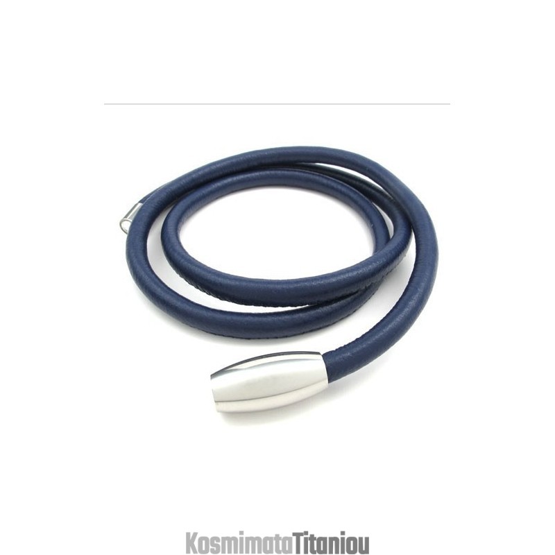 Κολιέ Από Δέρμα Τιτανίου Εξαιρετικής Ποιότητας Με Λεπτή Σχεδίαση Και Λεπτά Χρώματα