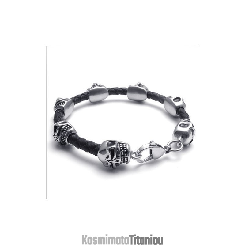 Βραχιόλι Τιτανίου Ανώτερης Ποιότητας, Λεπτής Επεξεργασίας, Σε Λεπτές Αποχρώσεις