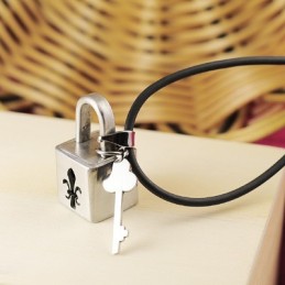 Μενταγιόν Κολιέ Από Τιτάνιο Fashion Lock