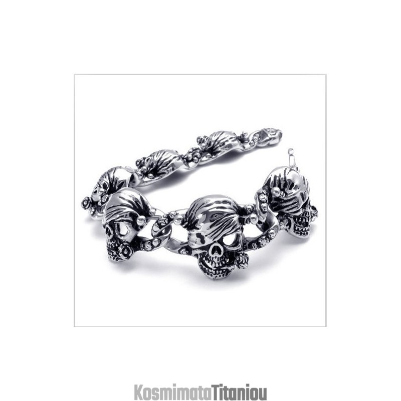 Βραχιόλι Από Δέρμα Τιτανίου Εξαιρετικής Ποιότητας, Μοντέρνου Σχεδιασμού, Σε Λεπτές Αποχρώσεις