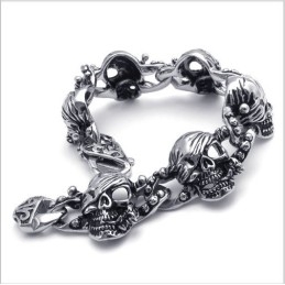 Βραχιόλι Από Δέρμα Τιτανίου Εξαιρετικής Ποιότητας, Μοντέρνου Σχεδιασμού, Σε Λεπτές Αποχρώσεις