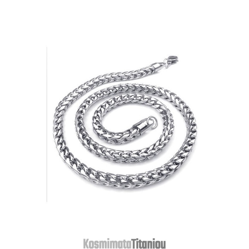 Κολιέ Από Τιτάνιο Εξαιρετικής Ποιότητας, Με Λεπτή Επεξεργασία Και Λαμπρότητα Χρώματος