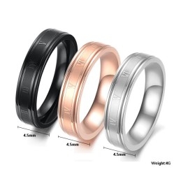 Αξιόπιστη Ποιοτική Γυναικεία Μαύρη Τιτανίου Δαχτυλίδι