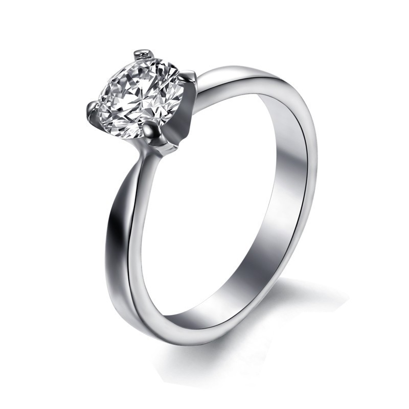 Αξιόπιστο Γυναικείο Δαχτυλίδι Τιτανίου Με Στρας