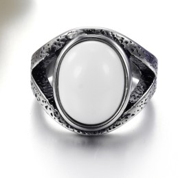 Ανθεκτικό Στη Χρήση Δαχτυλίδι Τιτανίου Exaggerate Emerald