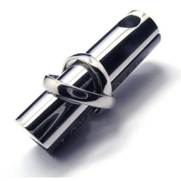 Κολιέ Από Τιτάνιο Fashion Love Forever (Μαύρο)