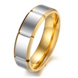 Δαχτυλίδι Τιτανίου Μόδας Σταθερής Ποιότητας Για Εραστές