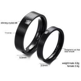 Για Να Έχετε Μια Μακρά Ιστορία Απλό Δαχτυλίδι Τιτανίου Για Εραστές