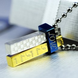 Νέο Στυλ Μόδας Χρώμα Ζευγάρι Κολιέ Κρεμαστό Κόσμημα Τιτανίου