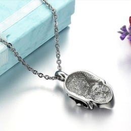 Κολιέ Από Τιτάνιο The King Of Quantity Skull