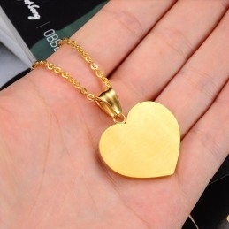 Κολιέ Από Τιτάνιο Με Κέλυφος Και Σχήμα Καρδιάς Για Να Έχετε Μια Μακρά Ιστορία