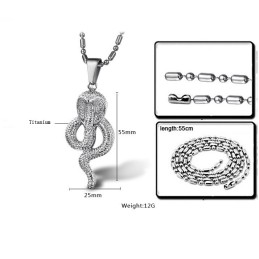 Πλήρεις Προδιαγραφές Κολιέ Από Τιτάνιο Cobral