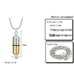 Κολιέ Από Τιτάνιο Υψηλής Ποιότητας Με Σταυρό