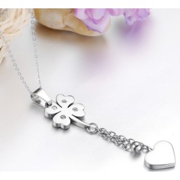 Κολιέ Τιτανίου Σε Σχήμα Τριφυλλιού Με Εγγύηση Ποιότητας Και Ποσότητας