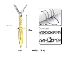 Πλήρης Περιγραφή Κολιέ Από Χρυσό Τιτάνιο