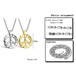 Κλασικό Ανδρικό Κολιέ Τιτανίου Ανώτερης Ποιότητας