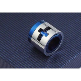 Κολιέ Και Μενταγιόν Από Τιτάνιο Με Μπλε Σταυρό Για Άνδρες (Νέο)