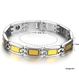 Βραχιόλι Τιτανίου Κατά Της Κόπωσης Με Εγγύηση Ποιότητας Και Ποσότητας Για Εραστές