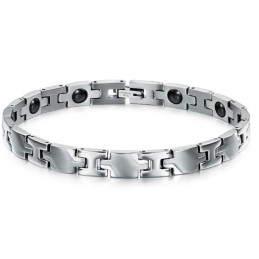 Βραχιόλι Από Τιτάνιο Lodestone Εξαιρετικής Ποιότητας Για Εραστές