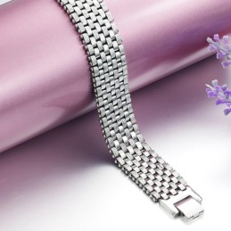 Υψηλής Ποιότητας Βραχιόλι Τιτανίου Για Άνδρες Με Περίτεχνο Σχέδιο