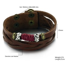 Γνωστό Για Το Βραχιόλι Από Δέρμα Τιτανίου Υψηλής Ποιότητας