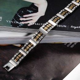 Αξιόπιστη Ποιοτική Ανδρική Σιλικόνη Τιτανίου Βραχιόλι