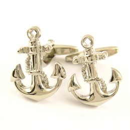 Εξαιρετικά Μανικετόκουμπα Με Άγκυρα Από Τιτάνιο