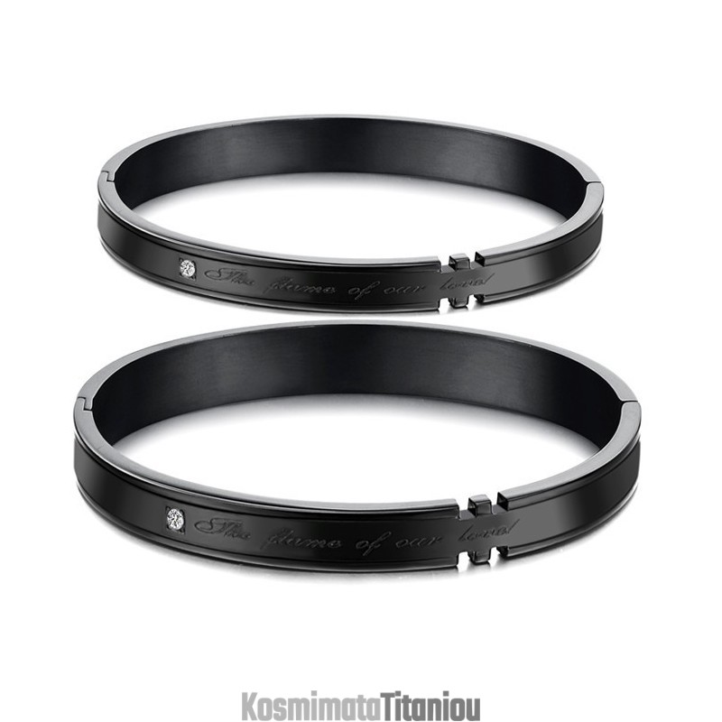 Η Βασίλισσα Της Ποιότητας Βραχιόλι Τιτανίου Για Εραστές