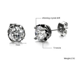 Σκουλαρίκια Τιτανίου Unisex Σε Μεγάλη Ποικιλία