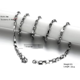 Γνωστό Για Την Εξαιρετικής Ποιότητας, Υποαλλεργική Αλυσίδα Τιτανίου