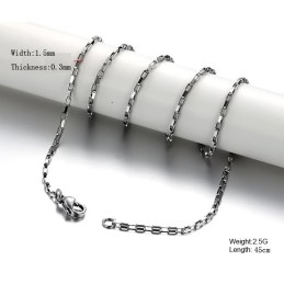 Γνωστό Για Την Εξαιρετικής Ποιότητας, Υποαλλεργική Αλυσίδα Τιτανίου