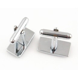 Μανικετόκουμπα Με Επιμετάλλωση Από Τιτάνιο Και Σκούρο Κόκκινο Ip