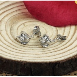 Υψηλής Ποιότητας Γυναικεία Σκουλαρίκια Από Τιτάνιο Με Επιπλατινωμένη Και Υποαλλεργικά Στοιχεία