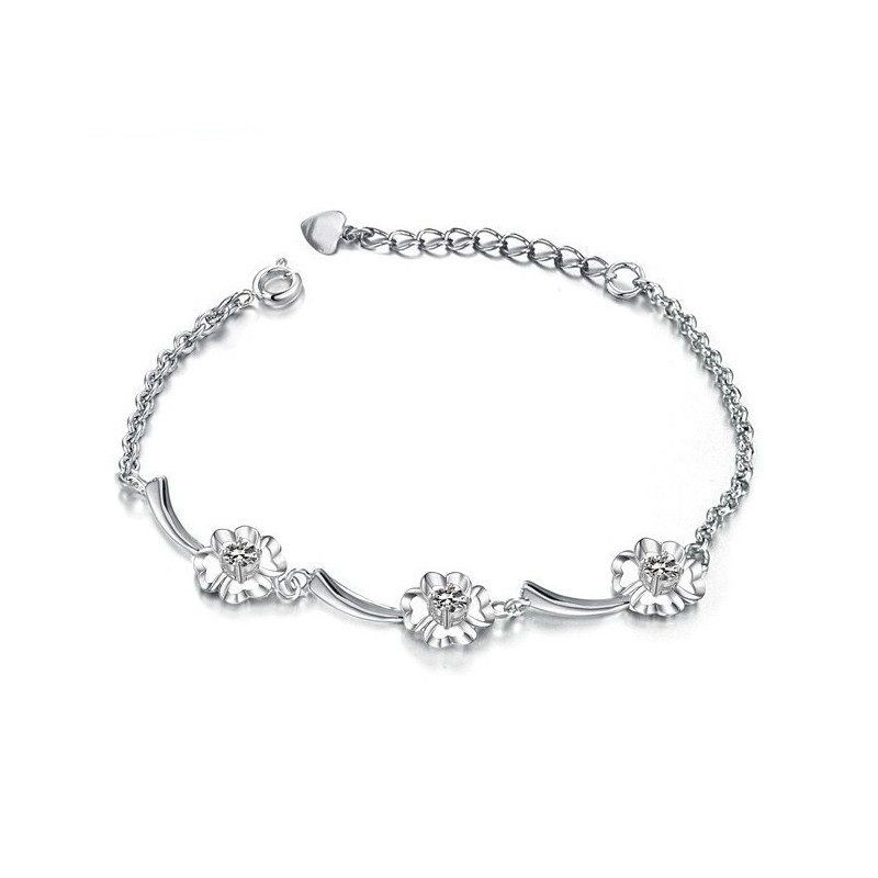 Γυναικείο Βραχιόλι Τιτανίου Με Επιπλατινωμένη Και Εγγύηση Ποιότητας Και Ποσότητας