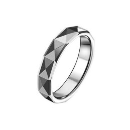 Αξιόπιστο Δαχτυλίδι Από Κεραμικό Βολφραμίου Για Εραστές