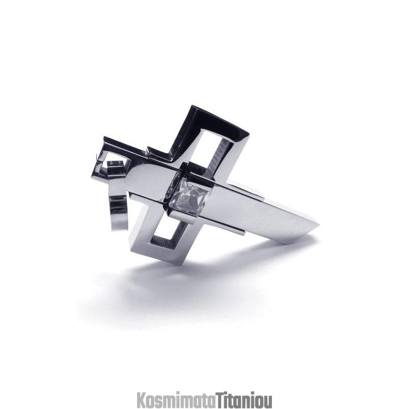 Σταυρός Από Τιτάνιο Για Άνδρες Now Style - Free Chian Σταυρός Από Τιτάνιο Για Άνδρες Now Style - Free Chian