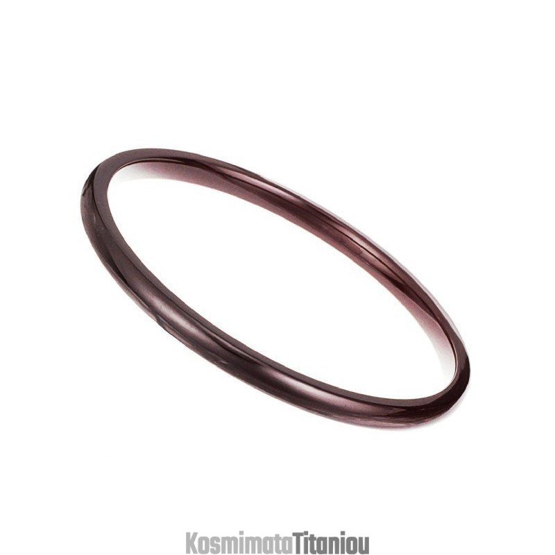 Γυναικείο Βραχιόλι Από Κεραμικό Βολφραμίου Σε Μεγάλη Ποικιλία Από Καφέ Χρώμα