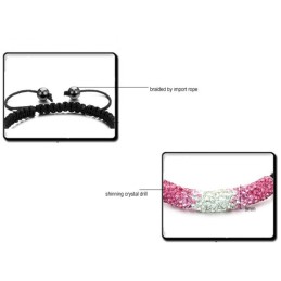 Υψηλής Ποιότητας Γυναικείο Βραχιόλι Με Κρύσταλλο Σε Σχήμα Μπάλας