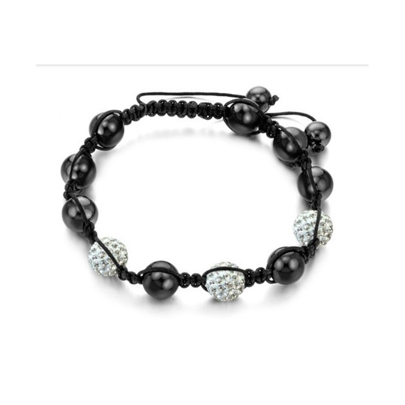 Υψηλής Ποιότητας Γυναικείο Βραχιόλι Με Κρύσταλλο Σε Σχήμα Μπάλας