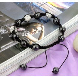 Υψηλής Ποιότητας Γυναικείο Βραχιόλι Με Κρύσταλλο Σε Σχήμα Μπάλας