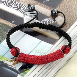 Εξαιρετικής Ποιότητας Γυναικείο Βραχιόλι Με Κρύσταλλο Σε Σχήμα Μπάλας