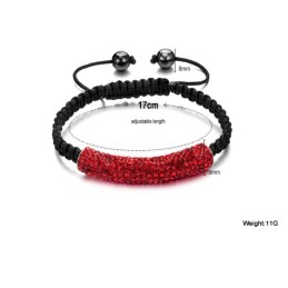 Σταθερής Ποιότητας Γυναικείο Βραχιόλι Με Κρύσταλλο Σε Σχήμα Μπάλας